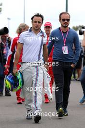 Felipe Massa (BRA), Williams F1 Team  12.03.2015. Formula 1 World Championship, Rd 1, Australian Grand Prix, Albert Park, Melbourne, Australia, Preparation Day.