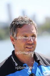 Brad Hodge (AUS) Australian International Cricket Player. 10.03.2015. Formula 1 World Championship, Rd 1, Australian Grand Prix, Albert Park, Melbourne, Australia, Preparation Day.