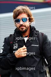 Fernando Alonso (ESP) McLaren. 19.06.2015. Formula 1 World Championship, Rd 8, Austrian Grand Prix, Spielberg, Austria, Practice Day.