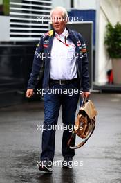 Dr Helmut Marko (AUT) Red Bull Motorsport Consultant. 19.06.2015. Formula 1 World Championship, Rd 8, Austrian Grand Prix, Spielberg, Austria, Practice Day.