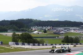 Lewis Hamilton (GBR) Mercedes AMG F1 W06. 19.06.2015. Formula 1 World Championship, Rd 8, Austrian Grand Prix, Spielberg, Austria, Practice Day.