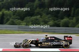 Jolyon Palmer (GBR) Lotus F1 E23 Test and Reserve Driver. 19.06.2015. Formula 1 World Championship, Rd 8, Austrian Grand Prix, Spielberg, Austria, Practice Day.