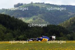 Felipe Nasr (BRA) Sauber C34. 19.06.2015. Formula 1 World Championship, Rd 8, Austrian Grand Prix, Spielberg, Austria, Practice Day.