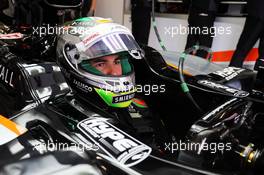 Sergio Perez (MEX) Sahara Force India F1 VJM08. 19.06.2015. Formula 1 World Championship, Rd 8, Austrian Grand Prix, Spielberg, Austria, Practice Day.