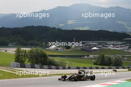 Pastor Maldonado (VEN) Lotus F1 E23. 19.06.2015. Formula 1 World Championship, Rd 8, Austrian Grand Prix, Spielberg, Austria, Practice Day.