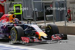 Daniil Kvyat (RUS) Red Bull Racing RB11 - front wing. 19.06.2015. Formula 1 World Championship, Rd 8, Austrian Grand Prix, Spielberg, Austria, Practice Day.