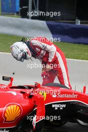 Sebastian Vettel (GER) Ferrari SF15-T stops on the circuit in the first practice session. 19.06.2015. Formula 1 World Championship, Rd 8, Austrian Grand Prix, Spielberg, Austria, Practice Day.