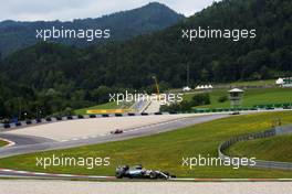 Lewis Hamilton (GBR) Mercedes AMG F1 W06. 19.06.2015. Formula 1 World Championship, Rd 8, Austrian Grand Prix, Spielberg, Austria, Practice Day.