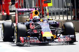 Daniel Ricciardo (AUS) Red Bull Racing RB11. 19.06.2015. Formula 1 World Championship, Rd 8, Austrian Grand Prix, Spielberg, Austria, Practice Day.