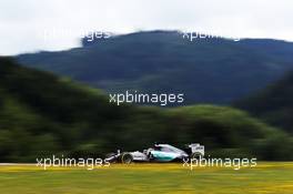 Lewis Hamilton (GBR) Mercedes AMG F1 W06. 19.06.2015. Formula 1 World Championship, Rd 8, Austrian Grand Prix, Spielberg, Austria, Practice Day.