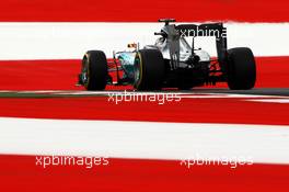 Lewis Hamilton (GBR) Mercedes AMG F1 W06. 19.06.2015. Formula 1 World Championship, Rd 8, Austrian Grand Prix, Spielberg, Austria, Practice Day.