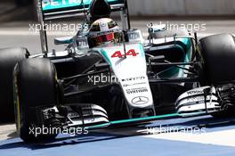 Lewis Hamilton (GBR) Mercedes AMG F1 W06. 19.06.2015. Formula 1 World Championship, Rd 8, Austrian Grand Prix, Spielberg, Austria, Practice Day.