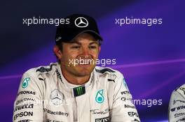 Race winner Nico Rosberg (GER) Mercedes AMG F1 in the FIA Press Conference. 21.06.2015. Formula 1 World Championship, Rd 8, Austrian Grand Prix, Spielberg, Austria, Race Day.