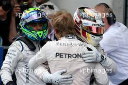 Nico Rosberg (GER), Mercedes AMG F1 Team and Lewis Hamilton (GBR), Mercedes AMG F1 Team  21.06.2015. Formula 1 World Championship, Rd 8, Austrian Grand Prix, Spielberg, Austria, Race Day.