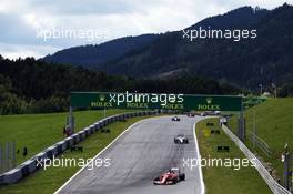 Sebastian Vettel (GER) Ferrari SF15-T. 21.06.2015. Formula 1 World Championship, Rd 8, Austrian Grand Prix, Spielberg, Austria, Race Day.