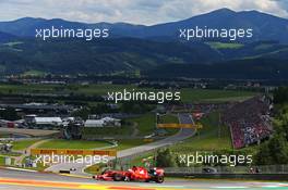 Sebastian Vettel (GER) Ferrari SF15-T. 21.06.2015. Formula 1 World Championship, Rd 8, Austrian Grand Prix, Spielberg, Austria, Race Day.