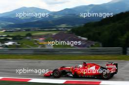 Sebastian Vettel (GER) Ferrari SF15-T. 21.06.2015. Formula 1 World Championship, Rd 8, Austrian Grand Prix, Spielberg, Austria, Race Day.