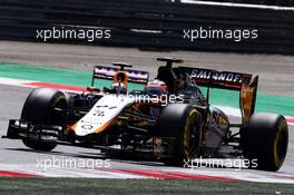 Nico Hulkenberg (GER) Sahara Force India F1 VJM08. 21.06.2015. Formula 1 World Championship, Rd 8, Austrian Grand Prix, Spielberg, Austria, Race Day.