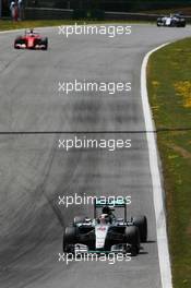 Lewis Hamilton (GBR) Mercedes AMG F1 W06. 21.06.2015. Formula 1 World Championship, Rd 8, Austrian Grand Prix, Spielberg, Austria, Race Day.