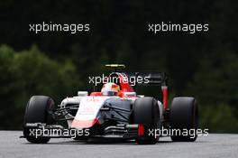 Roberto Merhi (ESP) Manor Marussia F1 Team. 21.06.2015. Formula 1 World Championship, Rd 8, Austrian Grand Prix, Spielberg, Austria, Race Day.