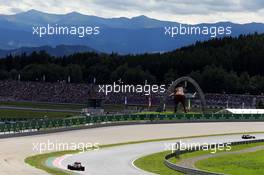 Romain Grosjean (FRA) Lotus F1 E23. 21.06.2015. Formula 1 World Championship, Rd 8, Austrian Grand Prix, Spielberg, Austria, Race Day.