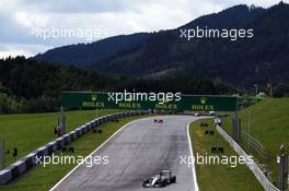 Lewis Hamilton (GBR) Mercedes AMG F1 W06. 21.06.2015. Formula 1 World Championship, Rd 8, Austrian Grand Prix, Spielberg, Austria, Race Day.