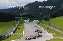 Roberto Merhi (ESP) Manor Marussia F1 Team. 21.06.2015. Formula 1 World Championship, Rd 8, Austrian Grand Prix, Spielberg, Austria, Race Day.