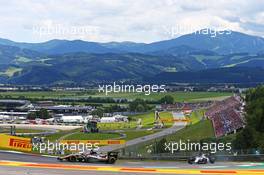 Nico Hulkenberg (GER) Sahara Force India F1 VJM08. 21.06.2015. Formula 1 World Championship, Rd 8, Austrian Grand Prix, Spielberg, Austria, Race Day.