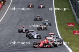 Sebastian Vettel (GER), Scuderia Ferrari  21.06.2015. Formula 1 World Championship, Rd 8, Austrian Grand Prix, Spielberg, Austria, Race Day.