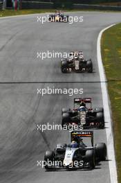 Sergio Perez (MEX) Sahara Force India F1 VJM08. 21.06.2015. Formula 1 World Championship, Rd 8, Austrian Grand Prix, Spielberg, Austria, Race Day.