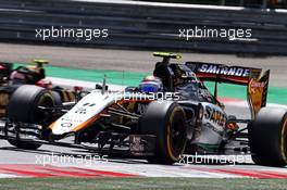 Sergio Perez (MEX) Sahara Force India F1 VJM08. 21.06.2015. Formula 1 World Championship, Rd 8, Austrian Grand Prix, Spielberg, Austria, Race Day.