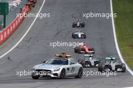 Safety Car 21.06.2015. Formula 1 World Championship, Rd 8, Austrian Grand Prix, Spielberg, Austria, Race Day.