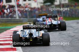 Sergio Perez (MEX) Sahara Force India F1 VJM08. 21.06.2015. Formula 1 World Championship, Rd 8, Austrian Grand Prix, Spielberg, Austria, Race Day.