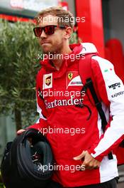 Sebastian Vettel (GER) Ferrari. 20.06.2015. Formula 1 World Championship, Rd 8, Austrian Grand Prix, Spielberg, Austria, Qualifying Day.