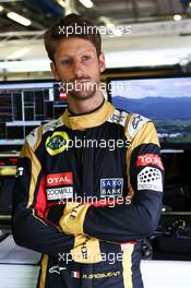 Romain Grosjean (FRA) Lotus F1 Team. 20.06.2015. Formula 1 World Championship, Rd 8, Austrian Grand Prix, Spielberg, Austria, Qualifying Day.
