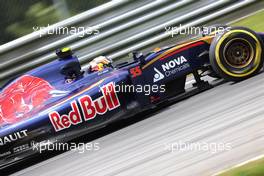 Carlos Sainz (ESP), Scuderia Toro Rosso  20.06.2015. Formula 1 World Championship, Rd 8, Austrian Grand Prix, Spielberg, Austria, Qualifying Day.