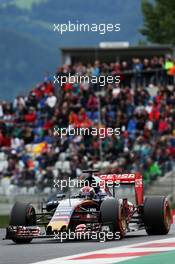 Max Verstappen (NLD) Scuderia Toro Rosso STR10. 20.06.2015. Formula 1 World Championship, Rd 8, Austrian Grand Prix, Spielberg, Austria, Qualifying Day.