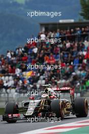 Pastor Maldonado (VEN) Lotus F1 E23. 20.06.2015. Formula 1 World Championship, Rd 8, Austrian Grand Prix, Spielberg, Austria, Qualifying Day.