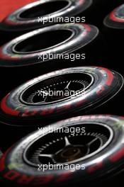 Pirelli tyres. 20.06.2015. Formula 1 World Championship, Rd 8, Austrian Grand Prix, Spielberg, Austria, Qualifying Day.