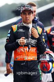 Sergio Perez (MEX) Sahara Force India F1. 20.06.2015. Formula 1 World Championship, Rd 8, Austrian Grand Prix, Spielberg, Austria, Qualifying Day.