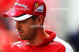 Sebastian Vettel (GER) Ferrari. 18.06.2015. Formula 1 World Championship, Rd 8, Austrian Grand Prix, Spielberg, Austria, Preparation Day.