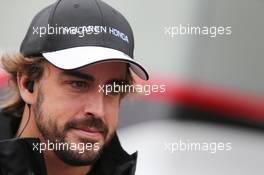 Fernando Alonso (ESP) McLaren. 18.06.2015. Formula 1 World Championship, Rd 8, Austrian Grand Prix, Spielberg, Austria, Preparation Day.