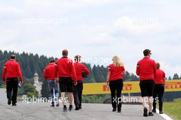 Manor F1 Team 18.06.2015. Formula 1 World Championship, Rd 8, Austrian Grand Prix, Spielberg, Austria, Preparation Day.