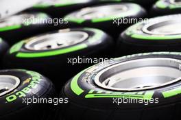 Pirelli tyres. 18.06.2015. Formula 1 World Championship, Rd 8, Austrian Grand Prix, Spielberg, Austria, Preparation Day.