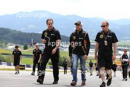 Pastor Maldonado (VEN), Lotus F1 Team  18.06.2015. Formula 1 World Championship, Rd 8, Austrian Grand Prix, Spielberg, Austria, Preparation Day.