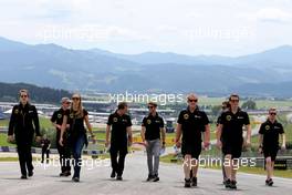 Romain Grosjean (FRA), Lotus F1 Team  18.06.2015. Formula 1 World Championship, Rd 8, Austrian Grand Prix, Spielberg, Austria, Preparation Day.