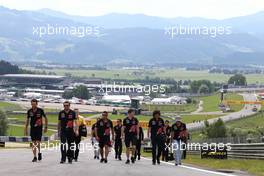 Carlos Sainz (ESP), Scuderia Toro Rosso  18.06.2015. Formula 1 World Championship, Rd 8, Austrian Grand Prix, Spielberg, Austria, Preparation Day.