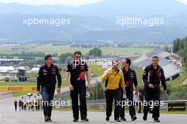 Max Verstappen (NL), Scuderia Toro Rosso  18.06.2015. Formula 1 World Championship, Rd 8, Austrian Grand Prix, Spielberg, Austria, Preparation Day.