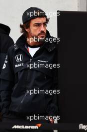 Fernando Alonso (ESP) McLaren. 23.06.2015. Formula 1 Testing, Day One, Spielberg, Austria, Tuesday.