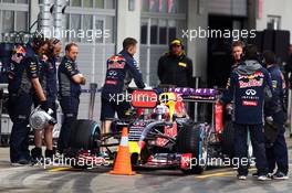 Pierre Gasly (FRA) Red Bull Racing RB11 Test Driver. 23.06.2015. Formula 1 Testing, Day One, Spielberg, Austria, Tuesday.